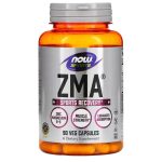 NOW ZMA Supplement Facts Zinc Magnesium Vitamin B6
