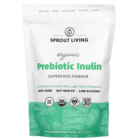 Sprout Living Inulin – Organic Prebiotic Fiber