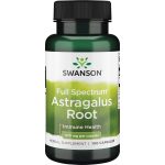 Swanson Vitamins Astragalus standardized herbal extract capsules in amber plastic bottle with label