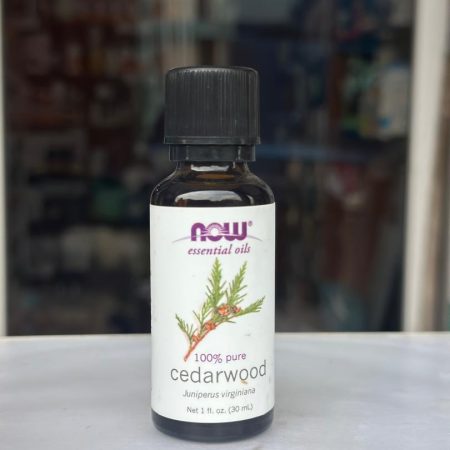 NOW essential oils cedarwood oil 100% pure