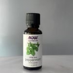 NOW essential oils peppermint oil 100 percent pure