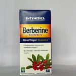 Enzymedica Berberine blood sugar support supplement bottle