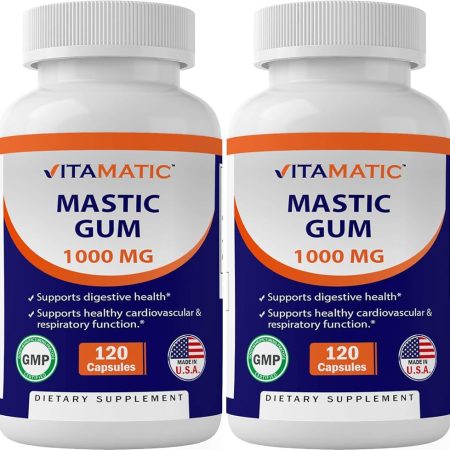 Vitamatic Mastic Gum natural resin for oral health and digestion