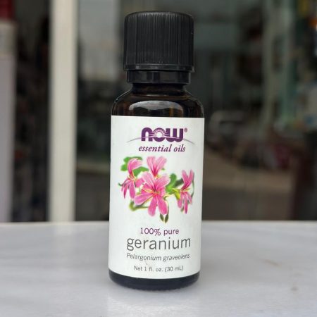 NOW essential oils geranium oil 100% pure